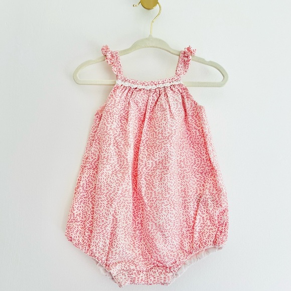 BEAUTIFUL PIPER & POSIE Romper BUNDLE with headband Baby Girl 6-9mths - LIKE NEW - Picture 3 of 8